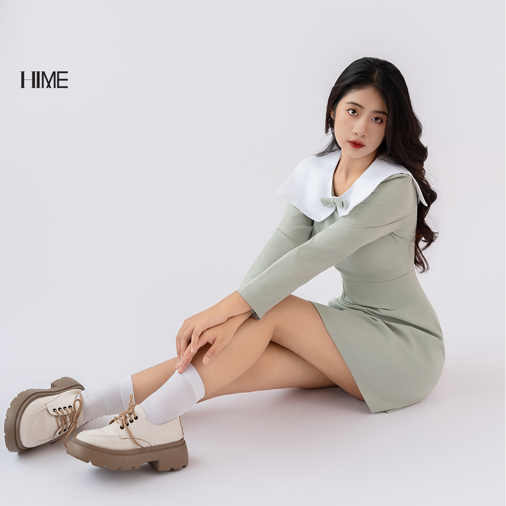 Váy mini cổ thủy thủ HIME H342BF3D0423