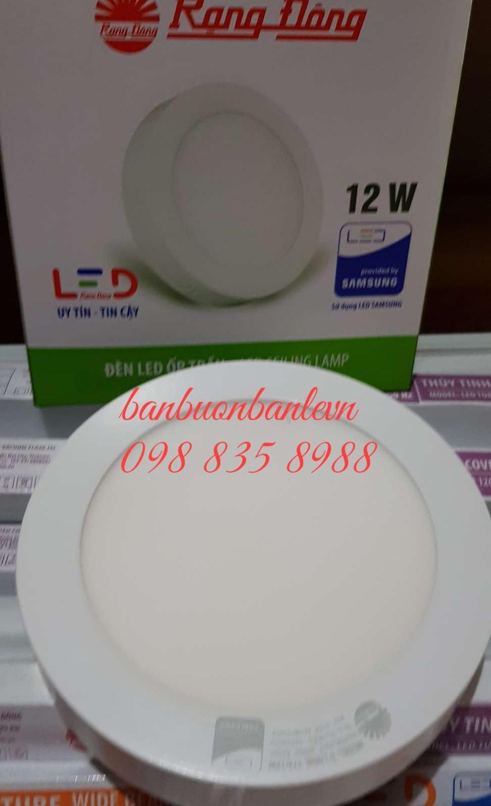 Đèn LED ốp trần  Rạng Đông D LN09L 172-12W
