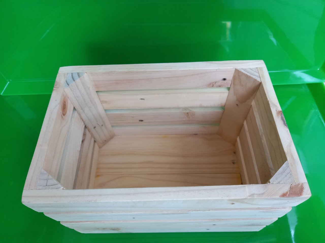 Hộp gỗ Pallet thông 30 x 20 x 20CM