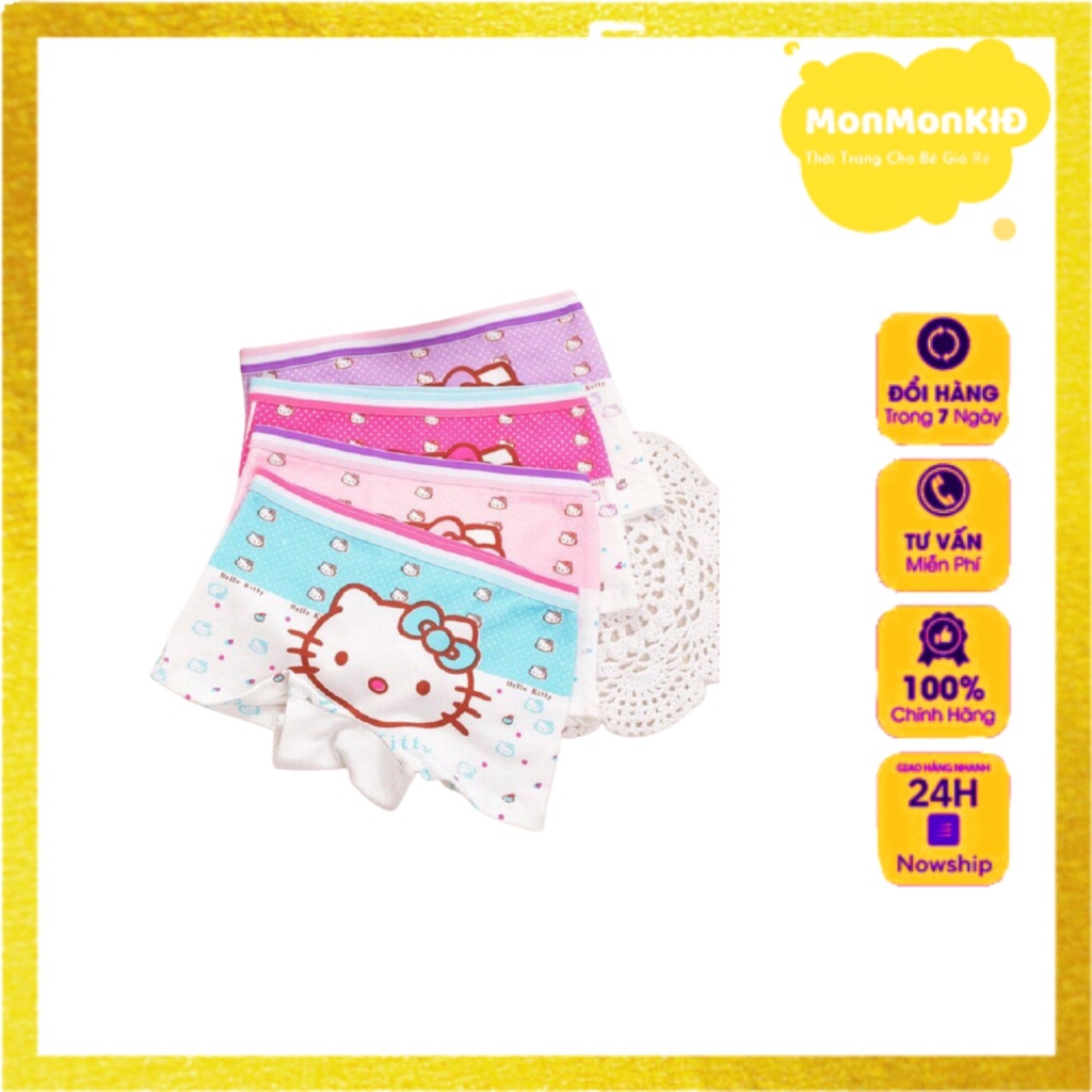 Quần Chip Đùi Cho Bé Gái QL01 Monmonkid