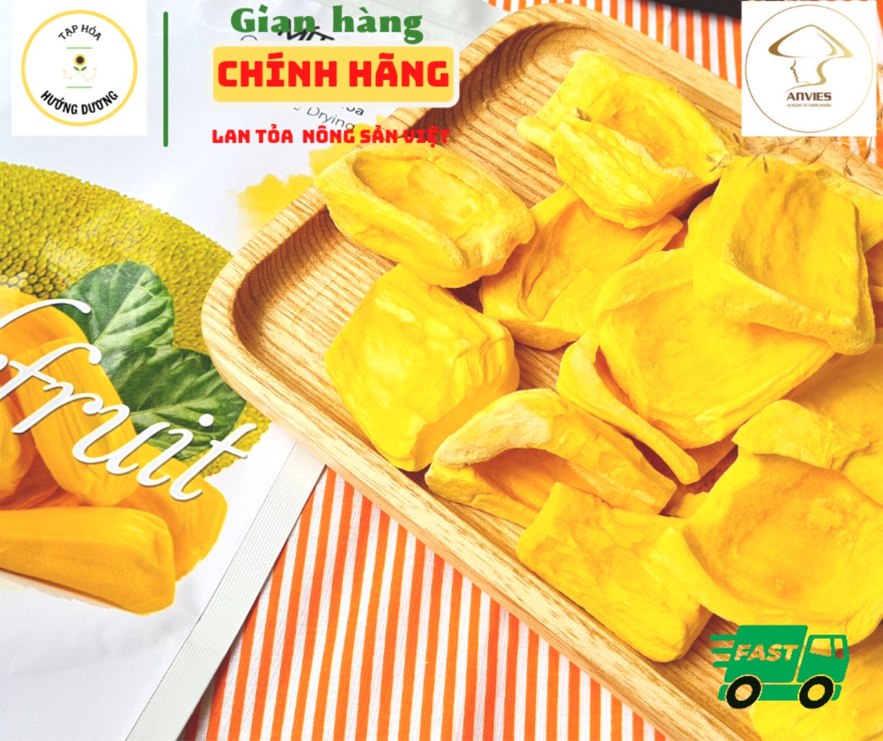Mít sấy thăng hoa - hoa quả sấy thăng hoa - Anvies