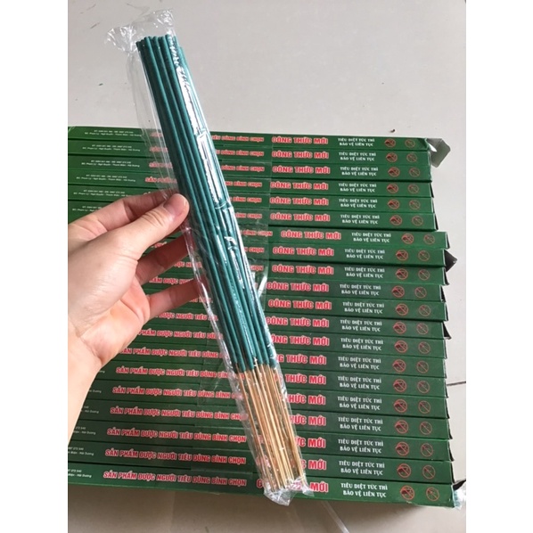 Hương diệt muỗi thảo mộc, nhang muỗi an toàn hộp 30 que