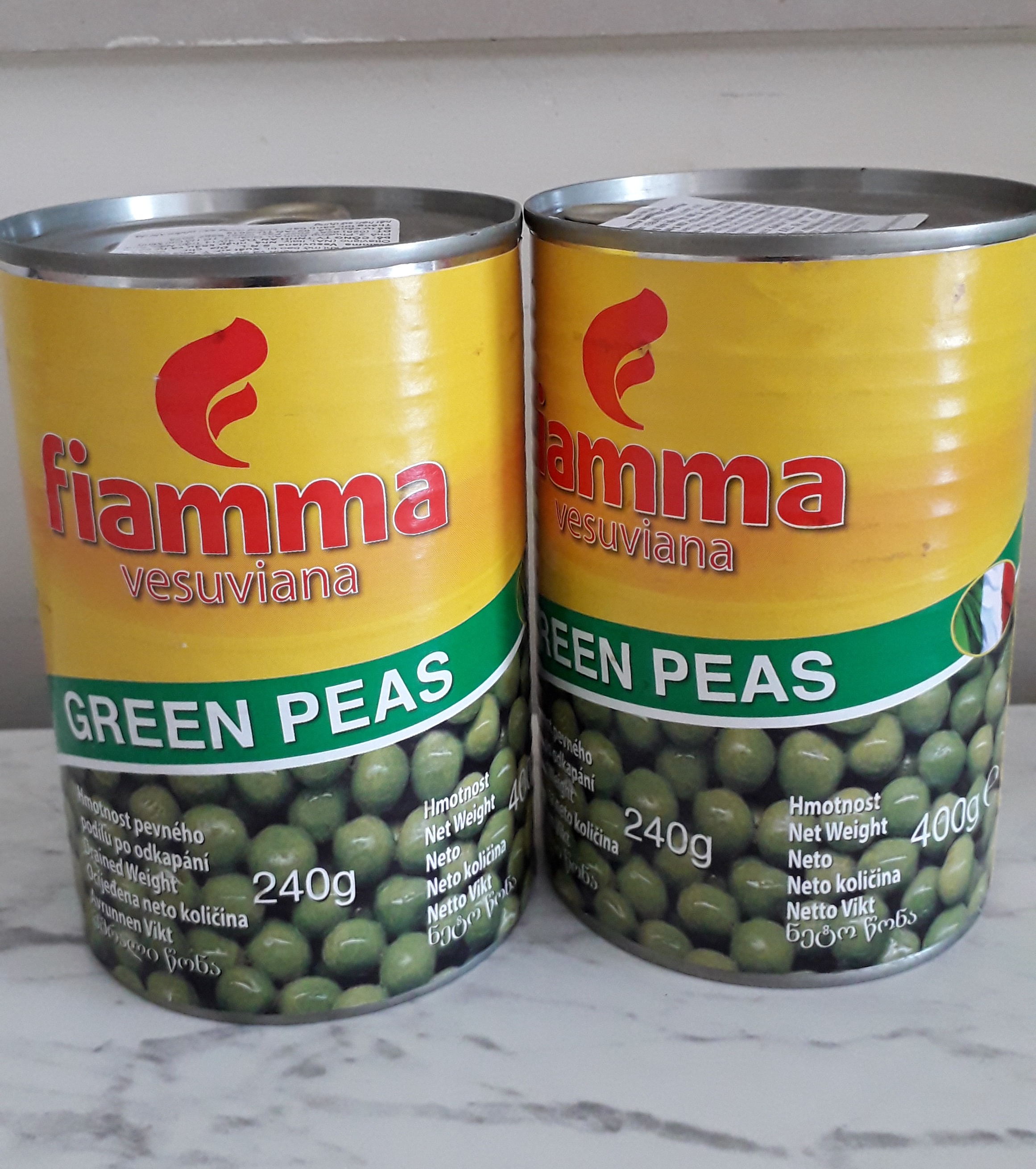 [HCM]Đậu Hà Lan Fiamma- Green Peas 400G