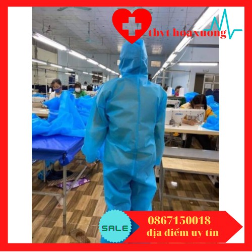 BỘ QUẦN ÁO PHÒNG DỊCH LIỀN QUẦN 4 MÓN