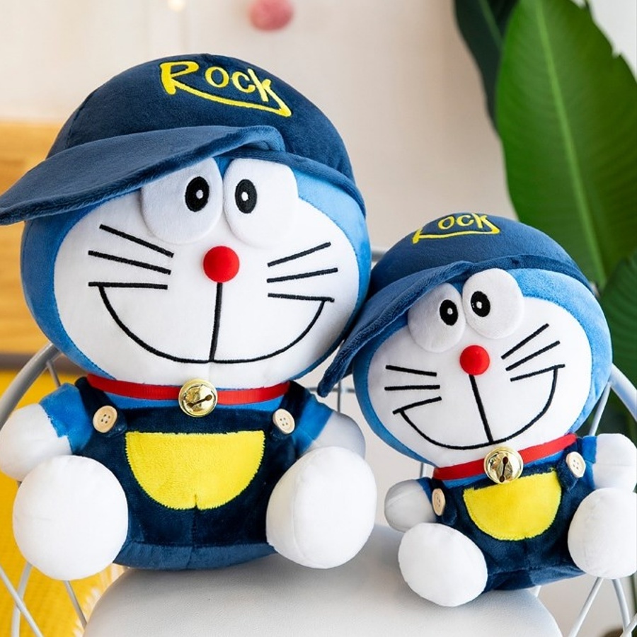 [Hàng sẵn] Gấu Bông Mèo Máy Doraemon Dễ Thương Size 45 - 55CM