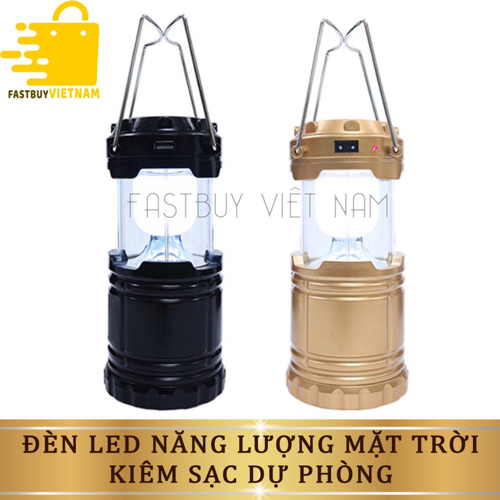 Đèn bão năng lượng mặt trời kiêm sạc dự phòng thiết kế độc đáo có cổng USB dùng để sạc pin  điện thoại hay máy nghe nhạc