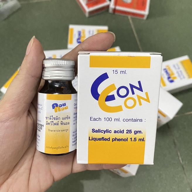 Chấm Mụn Cơm Mụn Cóc ConCon Thái Lan 15ml