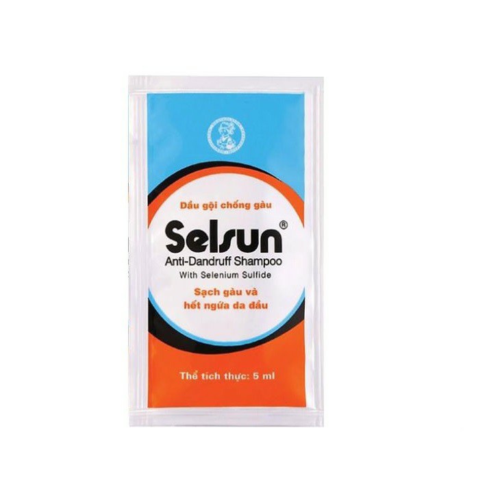 Dầu gội chống gàu Selsun gói 5ml (1 dây 10 gói)