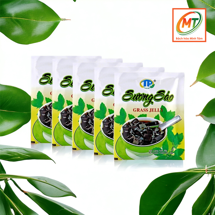 Bột Sương Sáo Đen Thuận Phát Chính Hãng 50g (Combo 5 gói)