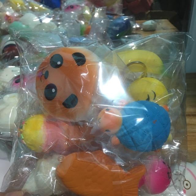 Combo 10 squishy mini SHOP MẸ BÚN