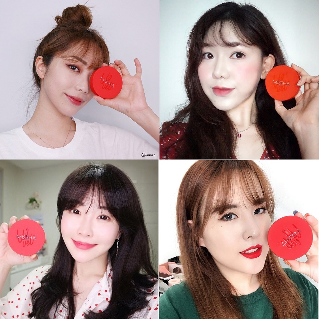 Phấn nước Missha Velvet Finish đỏ
