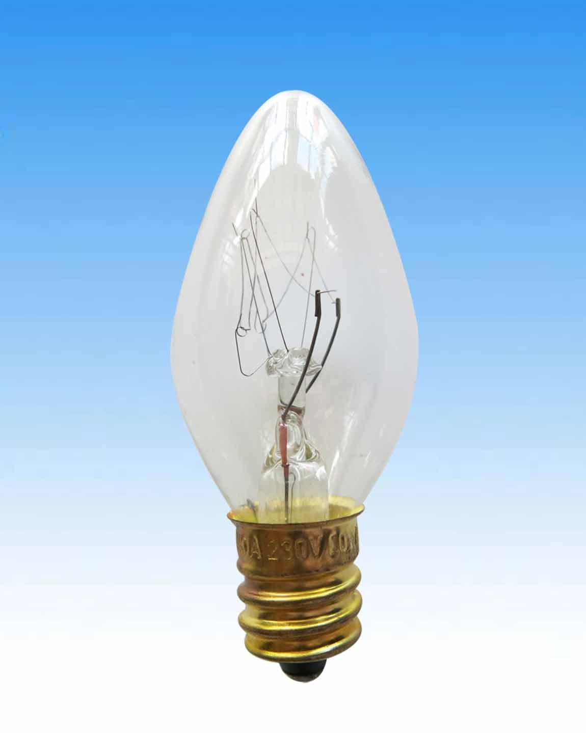 Bóng nhót C7 1 hộp 50 quả đui E12 ( bóng đèn thờ)