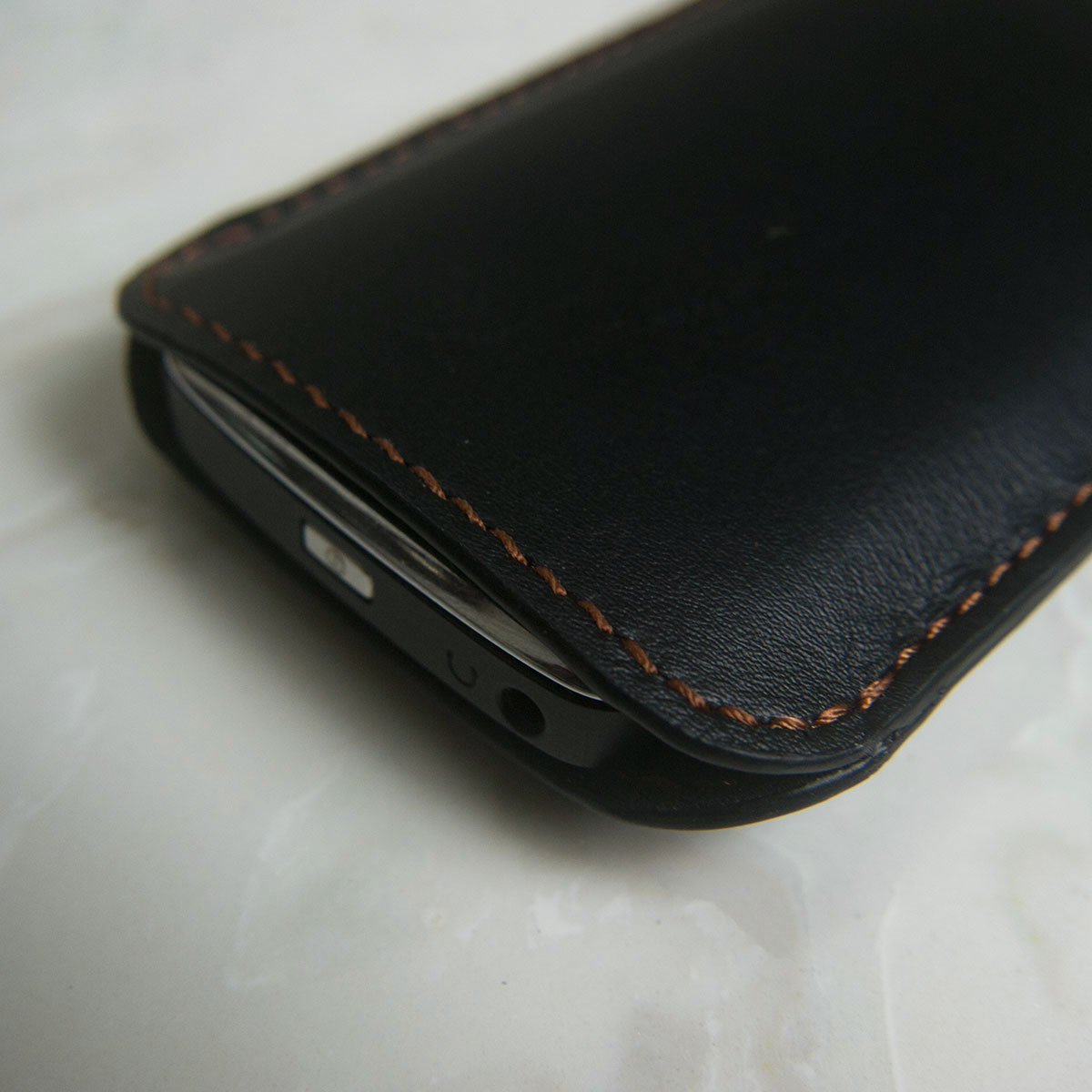 Bao da Nokia E72 - Bao điện thoại handmade thủ công - Da thật