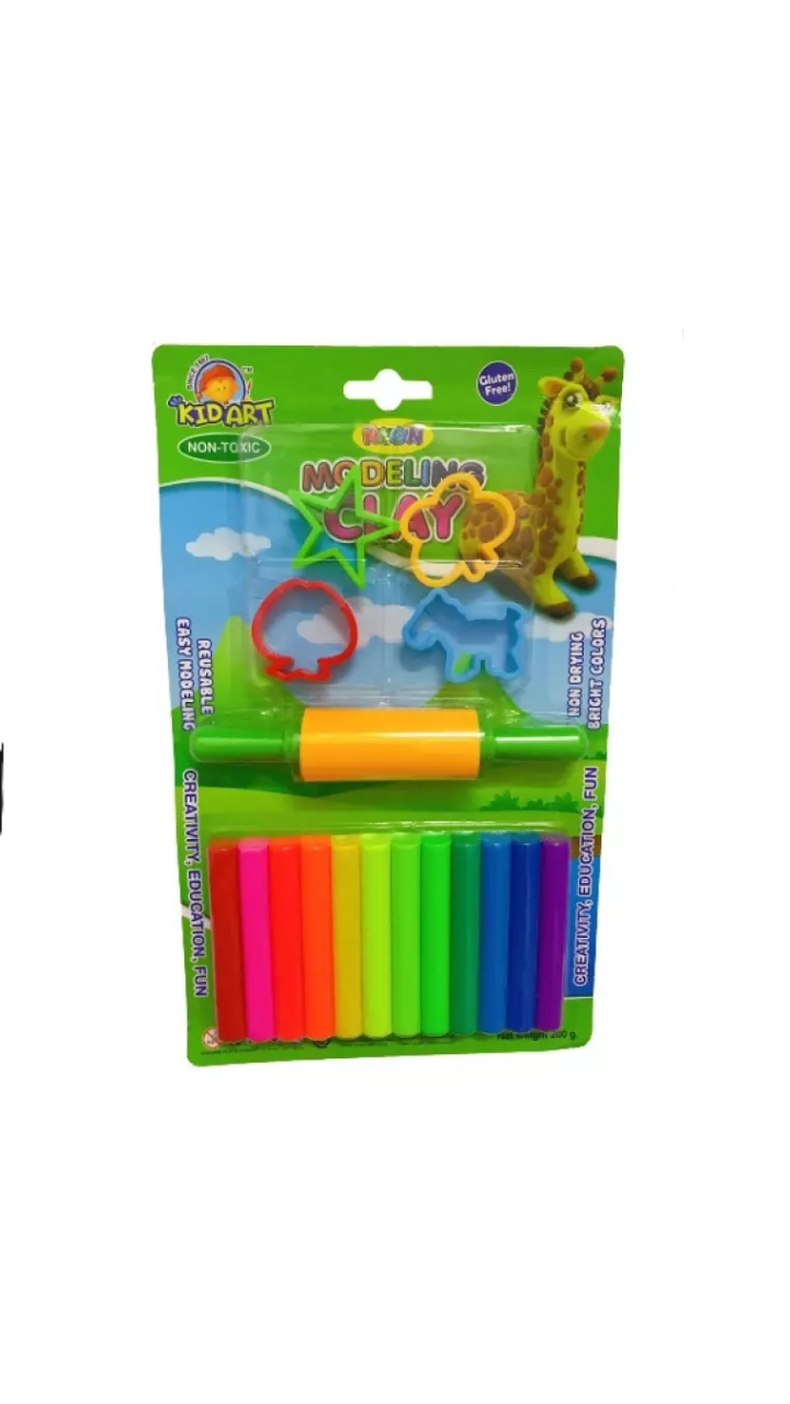 Bộ đồ chơi vỉ đất sét nặn cho bé thỏa sức sáng tạo
