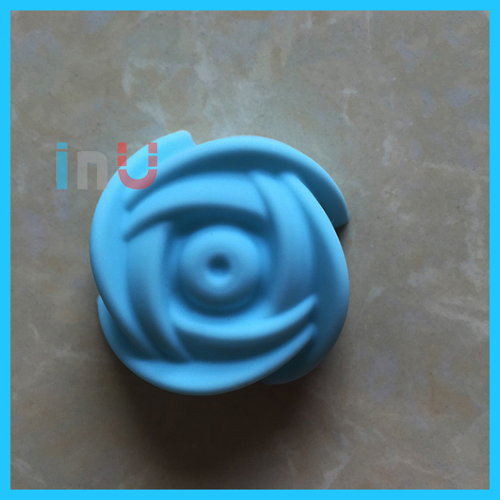 [HCM]HCM - Combo 5 khuôn silicon cupcake hoa hồng 5cm
