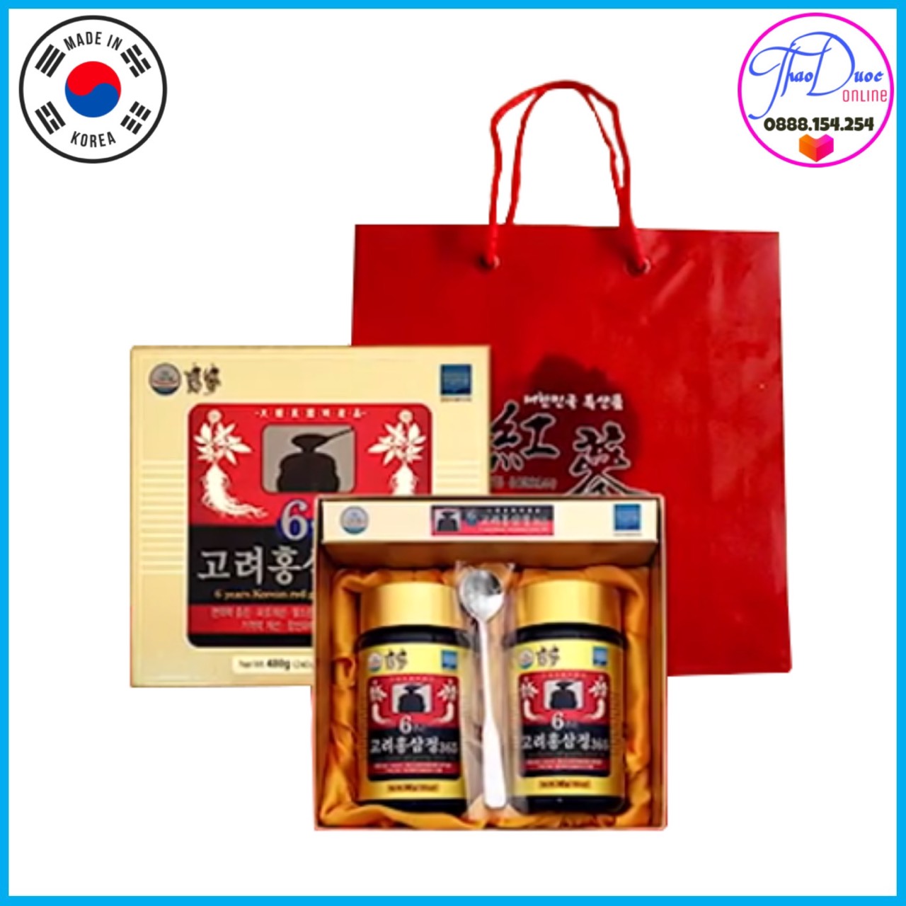 Cao hồng sâm 365 hàn quốc