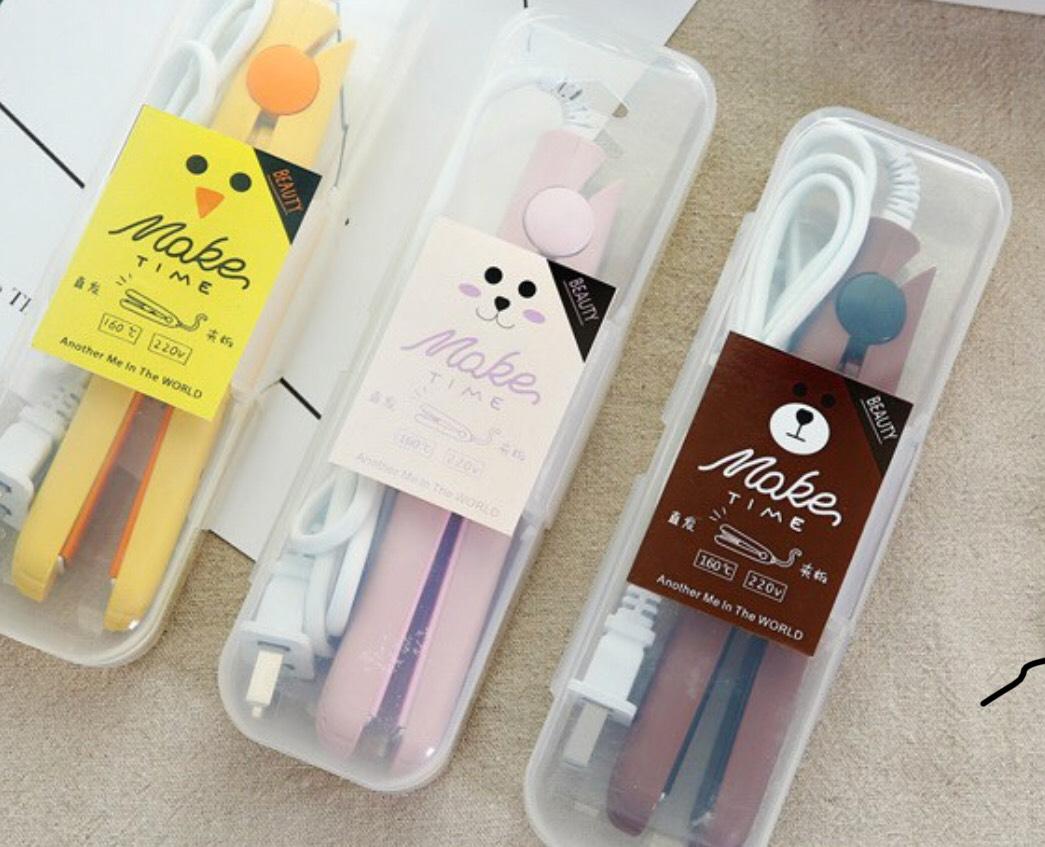 Máy Uốn Duỗi Tóc Mini 2 Trong 1 Mẫu Mới [49D59]