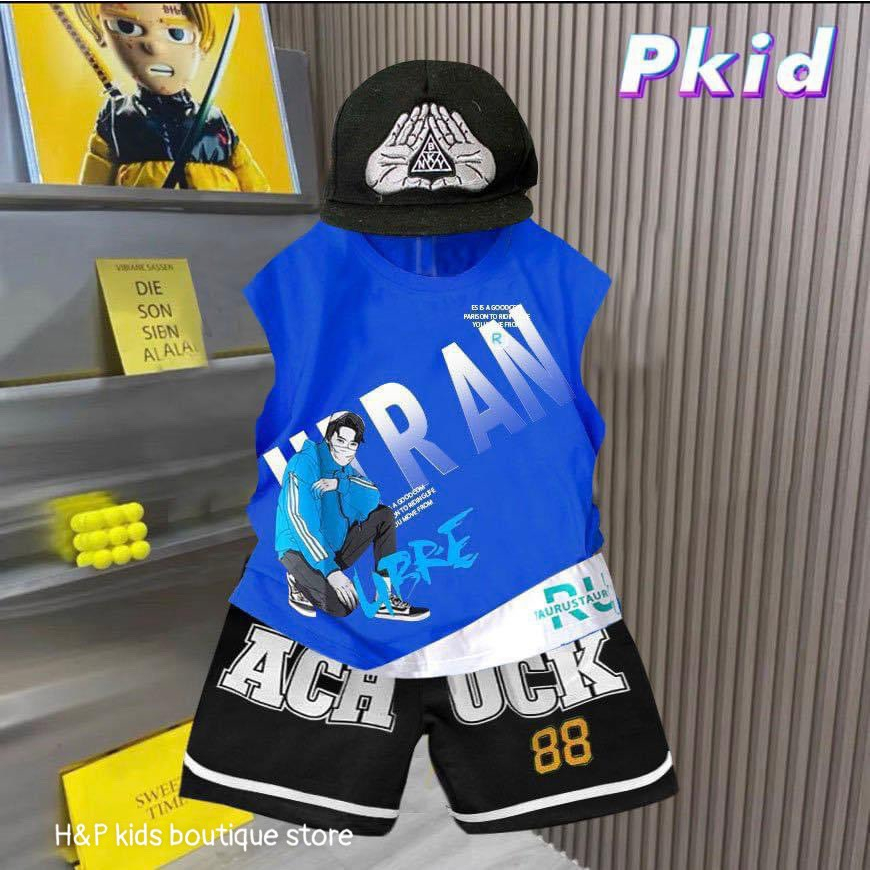 BỘ COTTON BÉ TRAI SIZE 18-30KG(88)