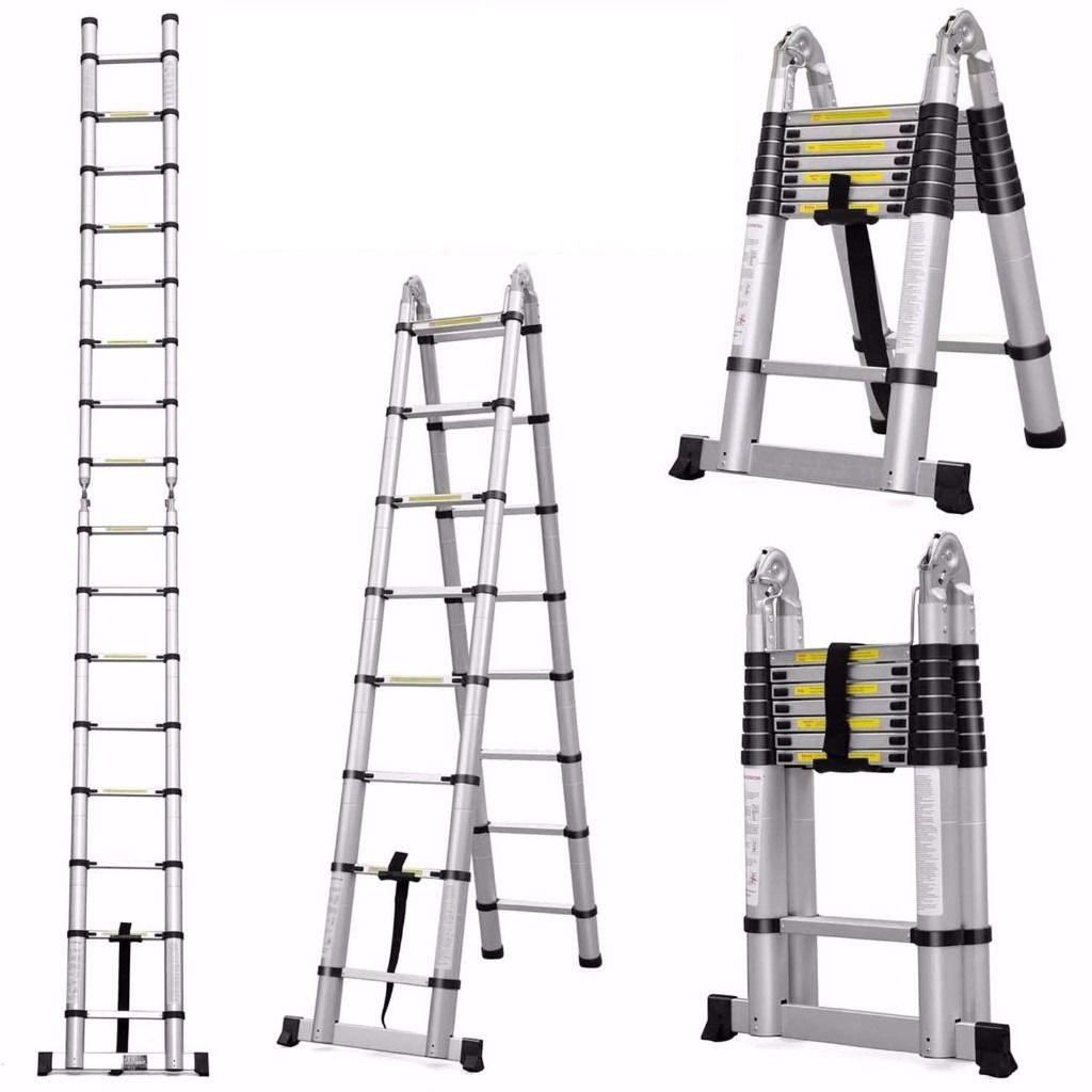 Thang nhôm xếp đôi Ameca AMI-380