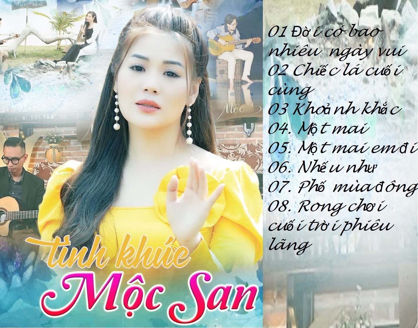 [MD-CD] Bộ 3 Đĩa CD BOLERO Tình Khúc MỘC SAN