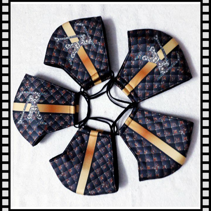 [HCM]Khẩu trang vải CAO CẤP size người lớn màu ruốc nhạt