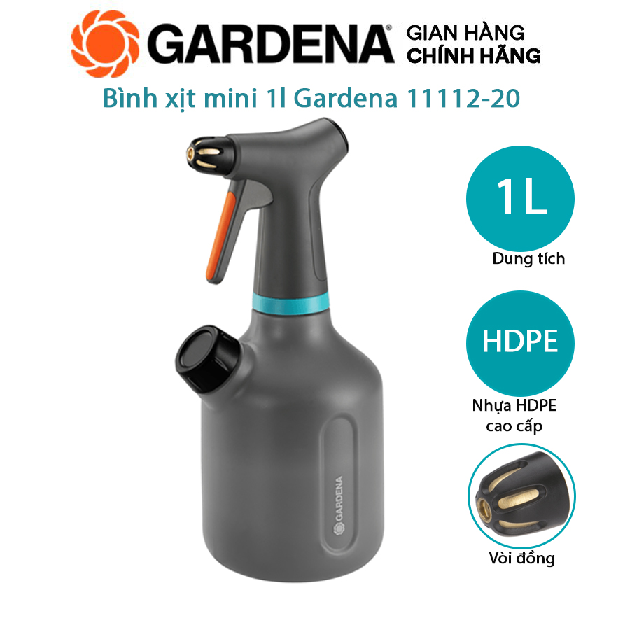 Bình xịt tưới cây gardena 1l 11112-20