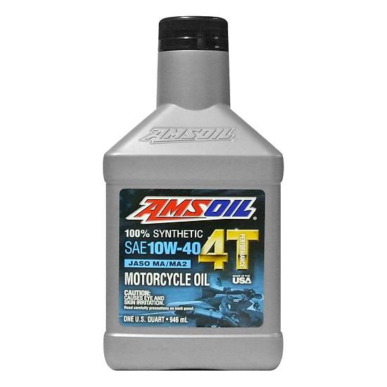 Nhớt xe PKL cao cấp Amsoil Performance 4T 10W40 946ml