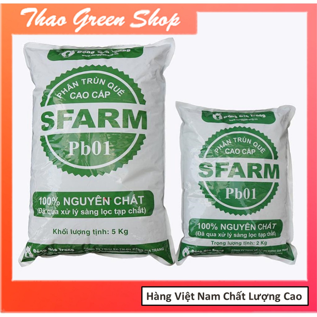 Phân trùn quế cao cấp Đặng Gia Trang 2 kg