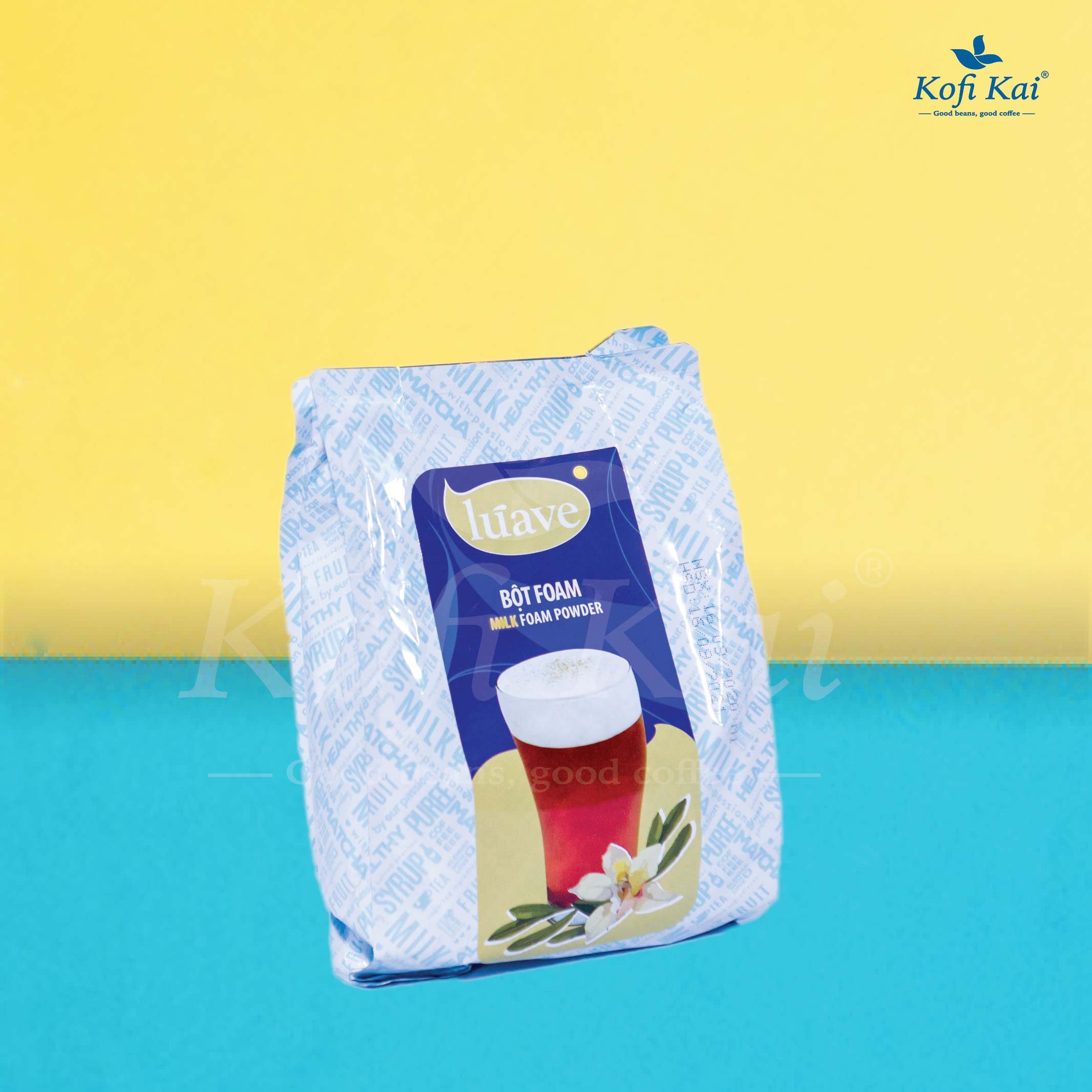 [HCM]Bột Milk Foam nguyên vị Luave 500g