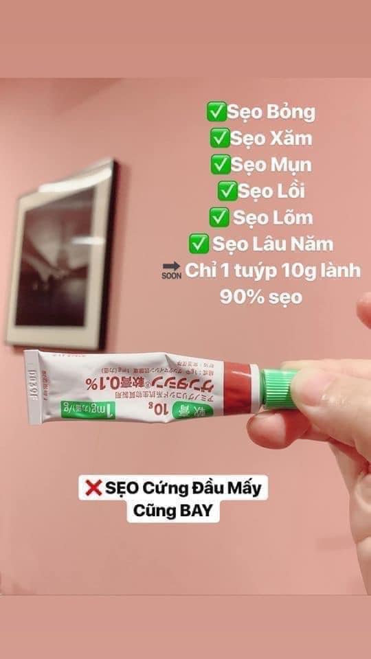 Kem Giảm Sẹo Gentacin Nhật Tuýp 10g
