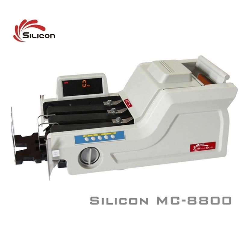 Máy đếm tiền thông minh Silicon MC-8800 (phát hiện tiền giả, kiểm tra tiền lẫn loại)