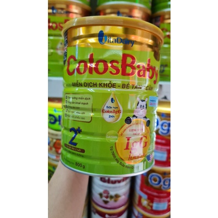 SỮA BỘT Colosbaby Gold 800gr ĐỦ SỐ CHO BÉ đủ loại (Mã Qr đầy đủ,date 2026)