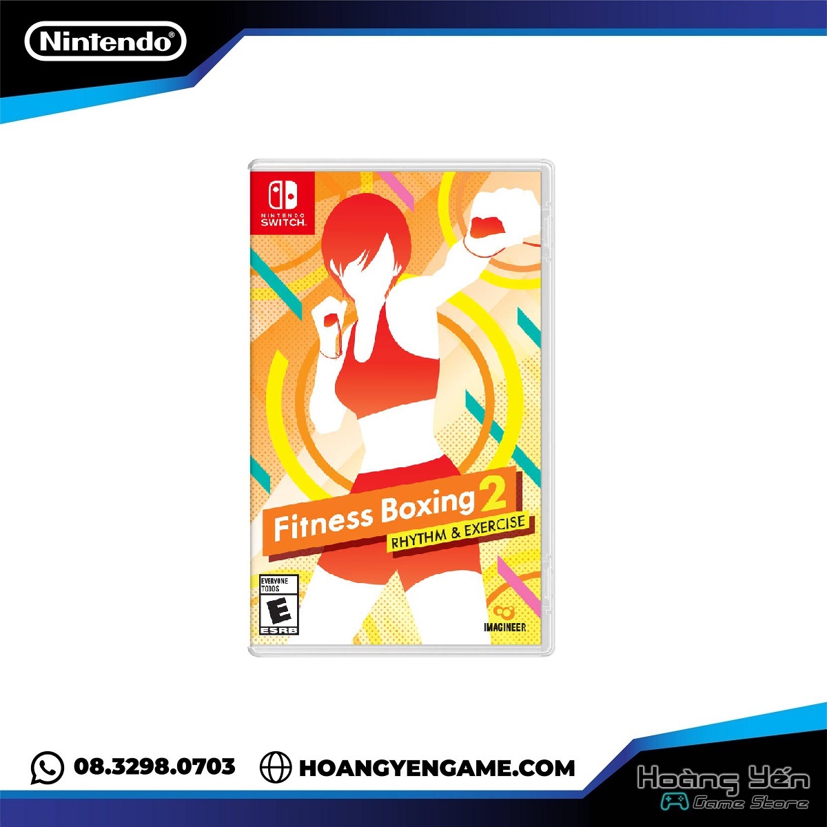 [HCM]Thẻ game Fitness Boxing 2 Nintendo Switch