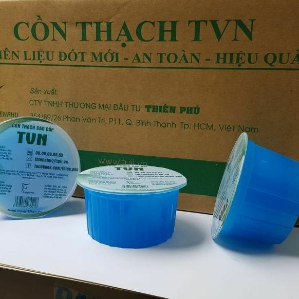 [HCM]Thùng cồn thạch 60 ly/125gram mỗi ly