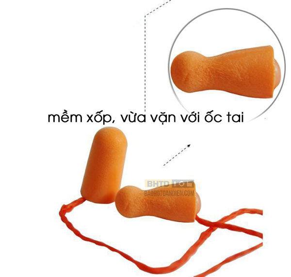Nút bịt tai chống ồn 3M 1110 (có dây)