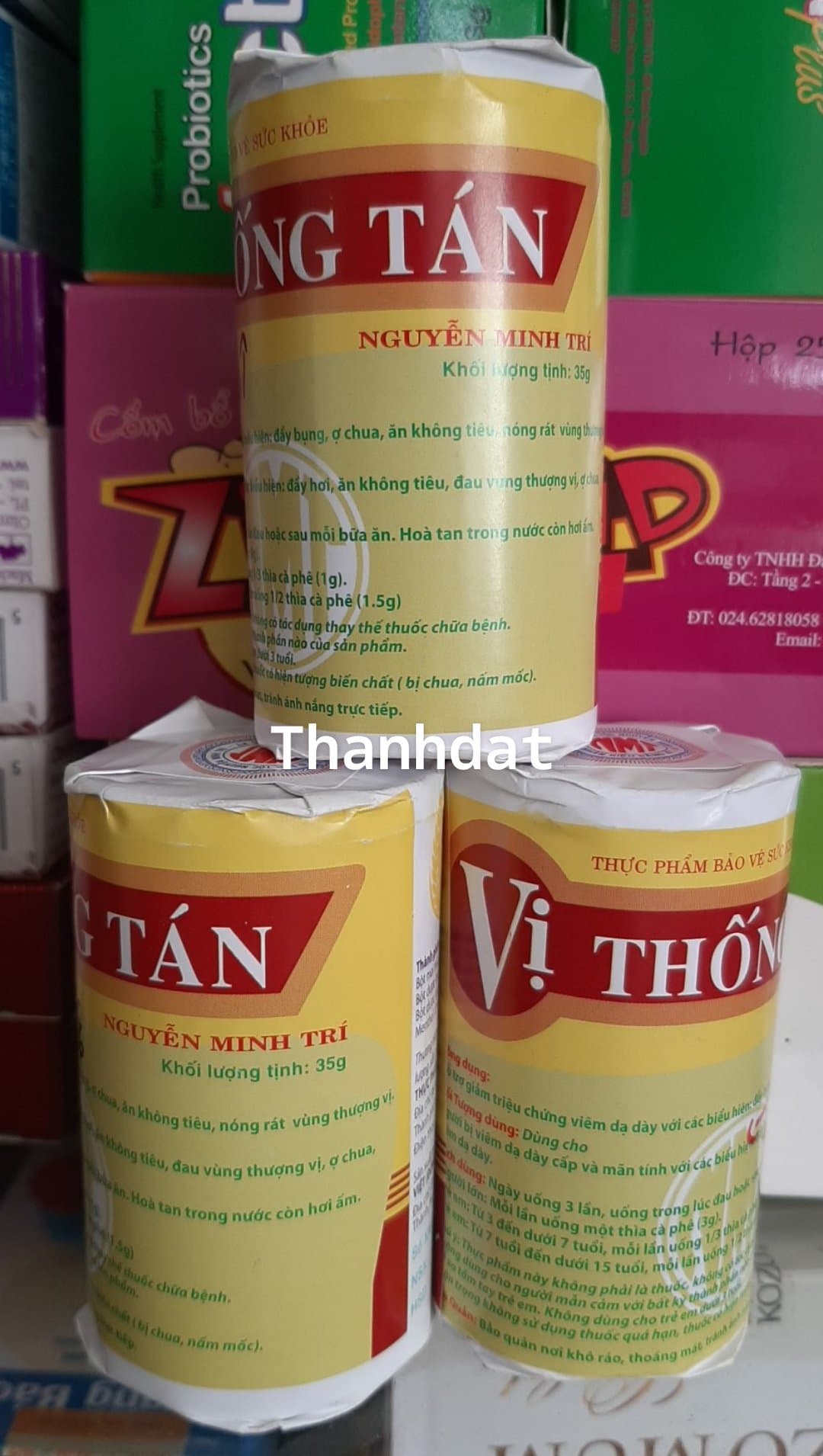 vị thống tán nguyễn minh trí lọ 35gr