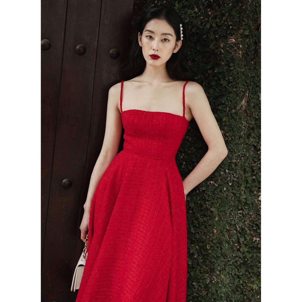 DOTTIE PREMIUM - Đầm Spring Midi Dress D0161