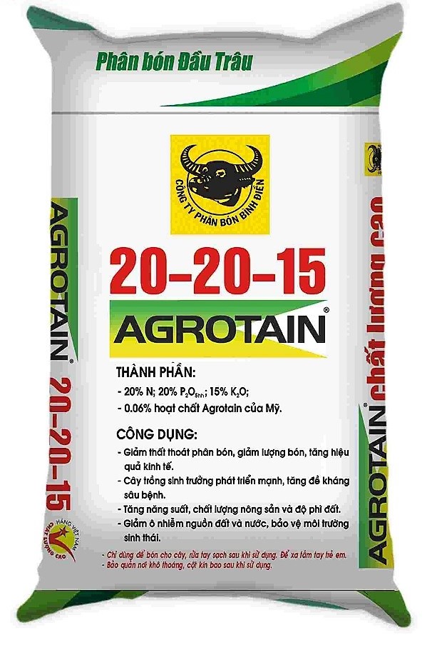 [HCM]Phân Bón Đầu Trâu NPK 20 – 20 – 15  Gói 1kg