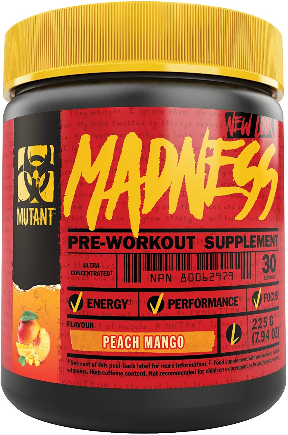 [Chính hãng] [Có sẵn] MUTANT MADNESS (Pre-workout) 30 Lần Dùng