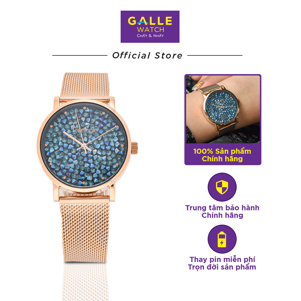 Đồng Hồ Nữ FREELOOK LUMIERE Chính Hãng - Galle Watch Store