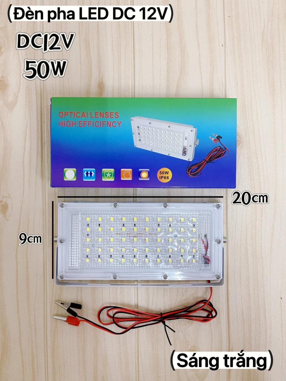 Bóng đèn led kẹp bình 12v chống nước - siêu rẻ