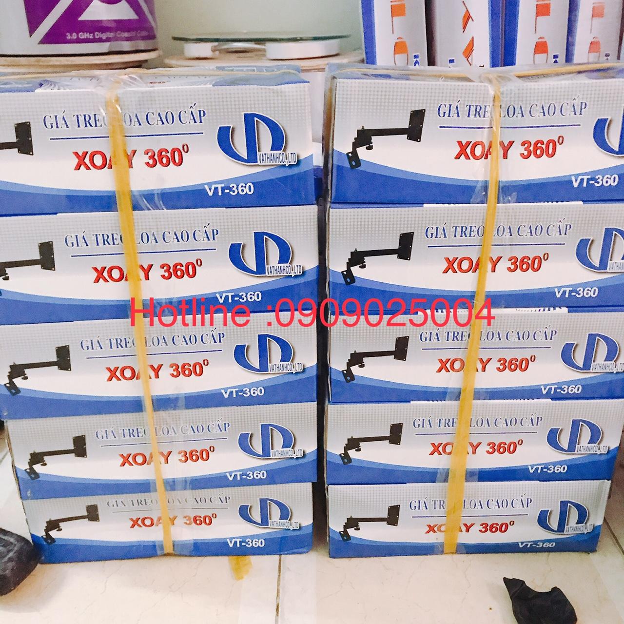 [HCM]Cặp 2 kệ treo loa ARIRANG đa năng 360 độ