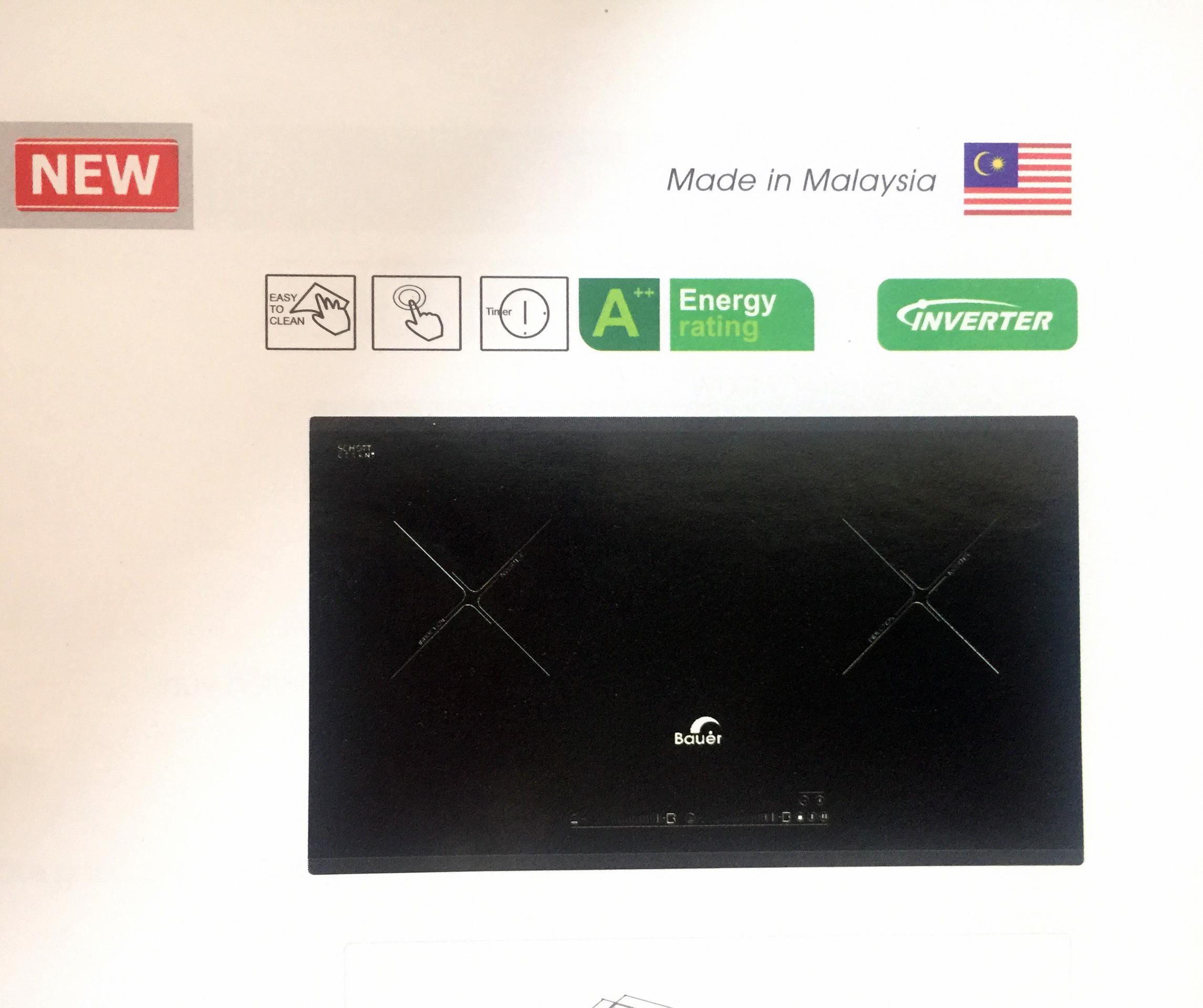 BẾP TỪ BAUER BE32GT NHẬP KHẨU NGUYÊN CHIẾC MALAYSIA