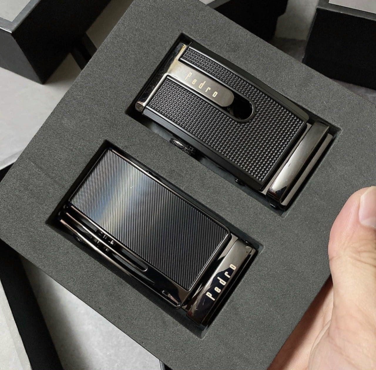 Nịt nam  2 mặt nịt Pedr0 Fullbox + túi giấy hãng