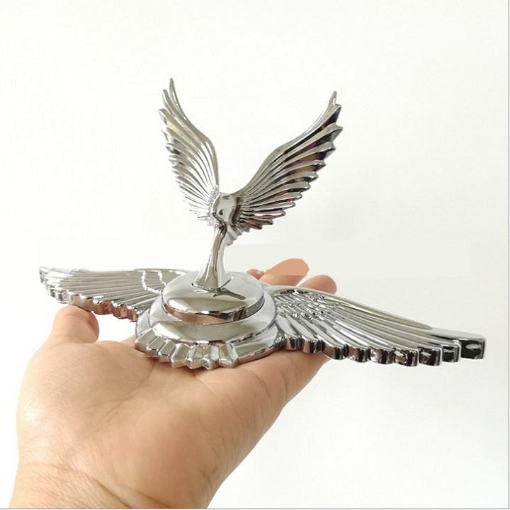 [HCM]Logo cánh chim 3D dán capo xe ô tô cao cấp (đôi cánh)