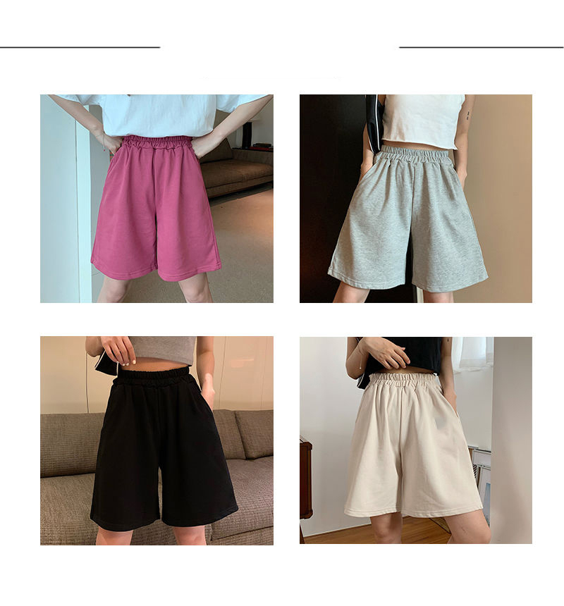 [HCM]Quần shorts lửng thun nữ mẫu basic dễ mặc