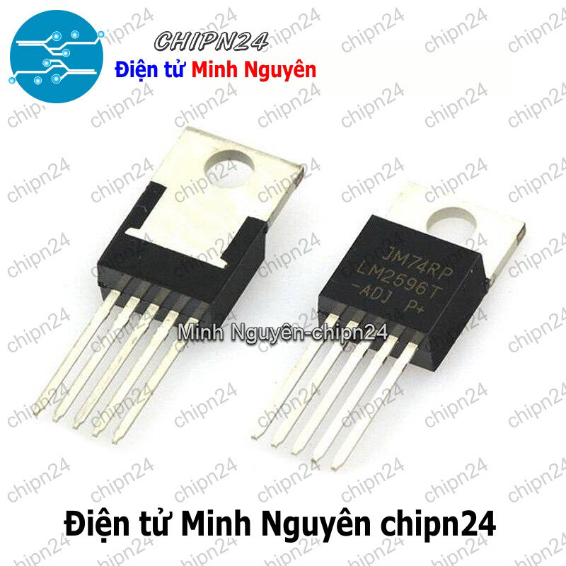 [2 con] (DIP) IC LM2596T-ADJ TO-220-5 (LM2596 2596 Giảm áp ADJ 3A) (IC Nguồn Giảm áp Buck Power) - HH002789