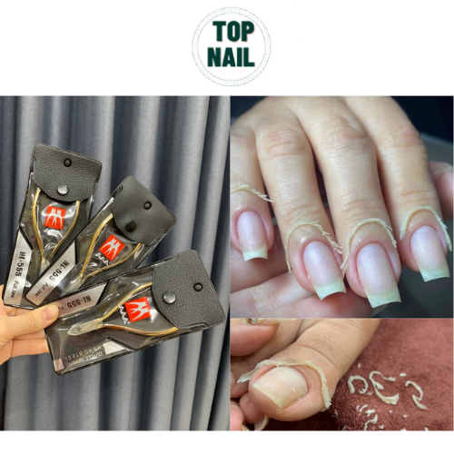 Kìm nhặt da cắt móng tay nail , Kiềm cắt da A 555 Chính hãng loại cao cấp sắc bén