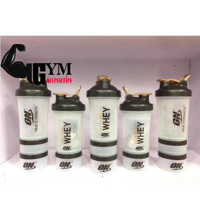 Bình lắc bình nước Shake bottle ON Gold Standard 3 ngăn