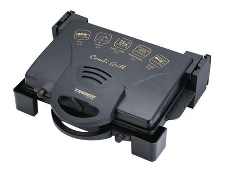 Kẹp nướng điện Tiross TS965 (Đen)